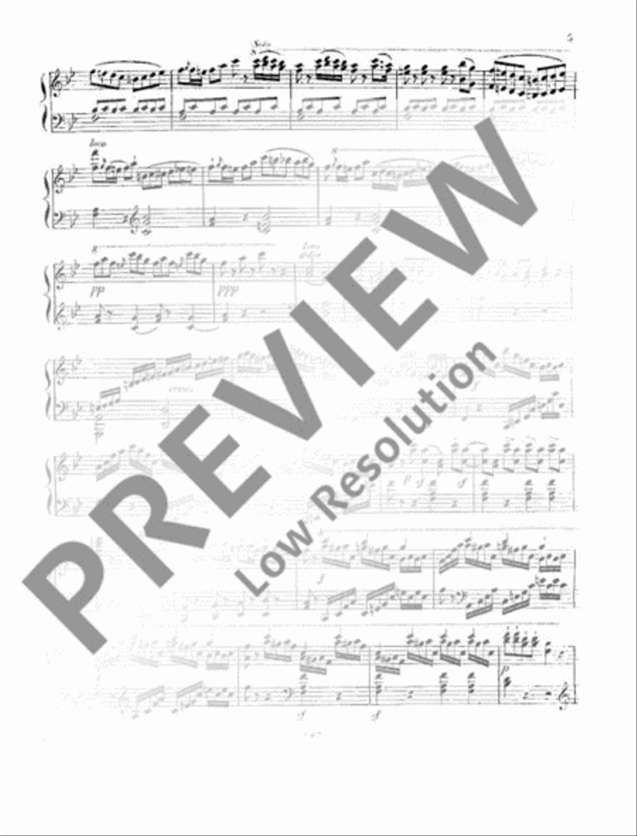 Concerto No. 7 B major Flute scores gallery preview page 8