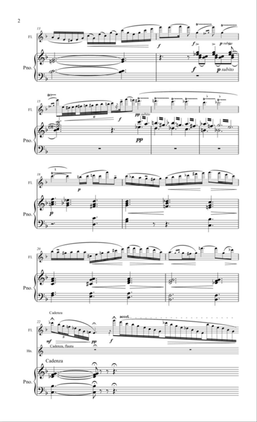 Doppler, Recuerdos de Rigi Small Ensemble scores gallery preview page 3