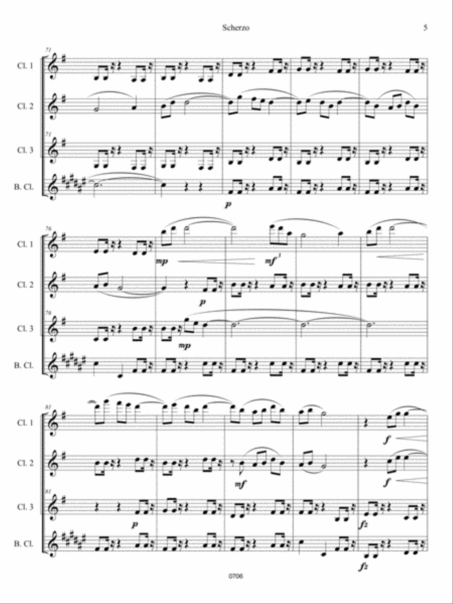 Scherzo (from Symphony No. 9 in E minor, 