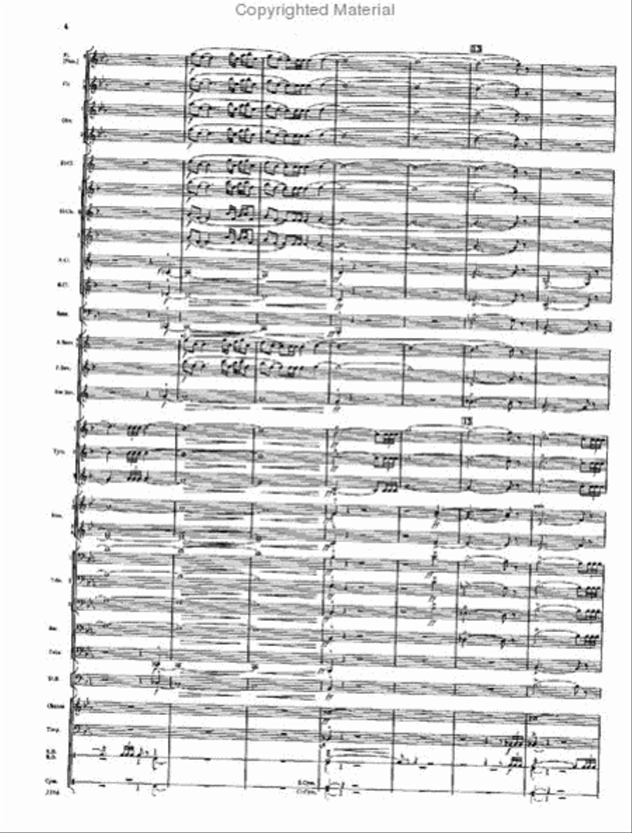Symphonic Scenario Symphonic Scenario Concert Band scores gallery preview page 3