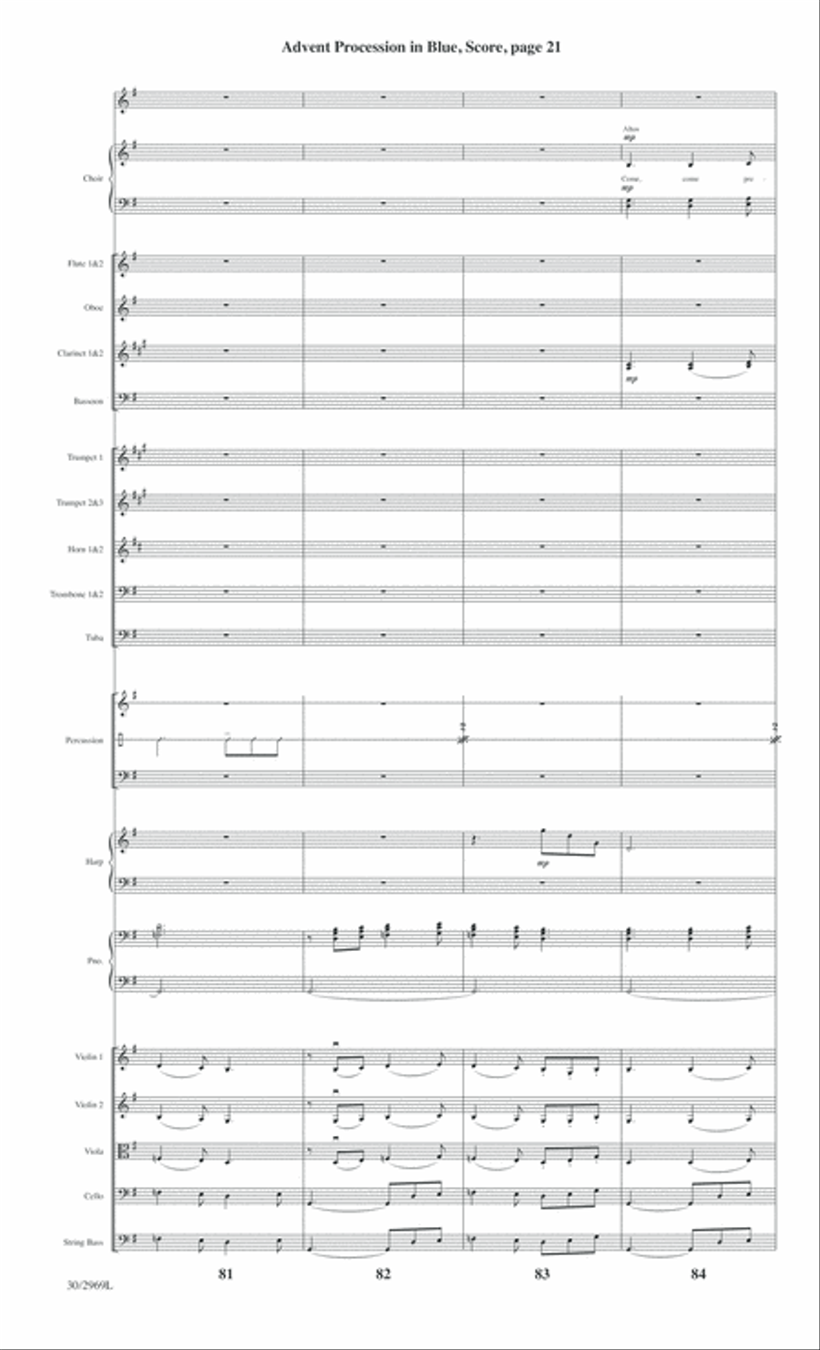 The Heart of Christmas - Full Score Choir scores gallery preview page 23