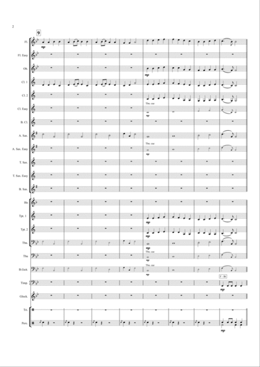 Symphony No.9 School and Community scores gallery preview page 2