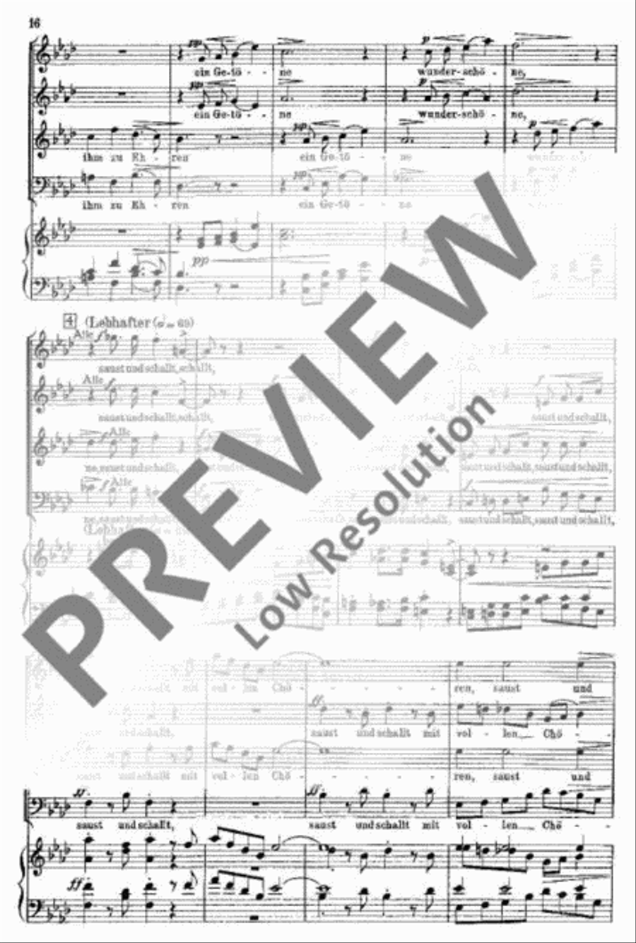 Eine deutsche Singmesse 4-Part scores gallery preview page 16