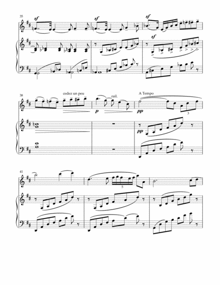 Meditation from Thais for violin and piano image number null