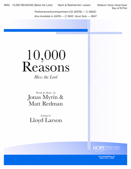 10,000 Reasons (Bless the Lord) by Lloyd Larson Guitar - Digital Sheet Music