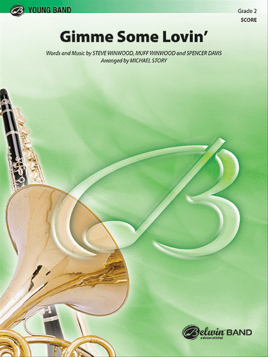 Gimme Some Lovin' Gimme Some Lovin' Concert Band scores gallery preview page 1