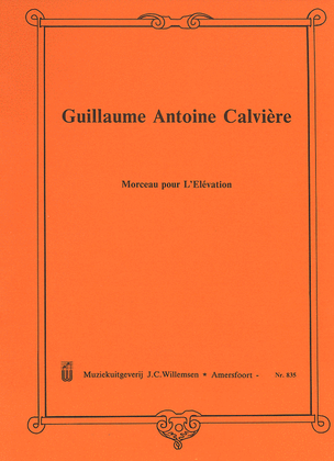 Book cover for Morceau pour L' elevation