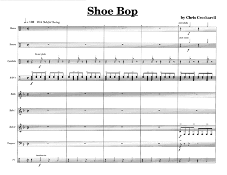 Shoe Bop w/Tutor Tracks