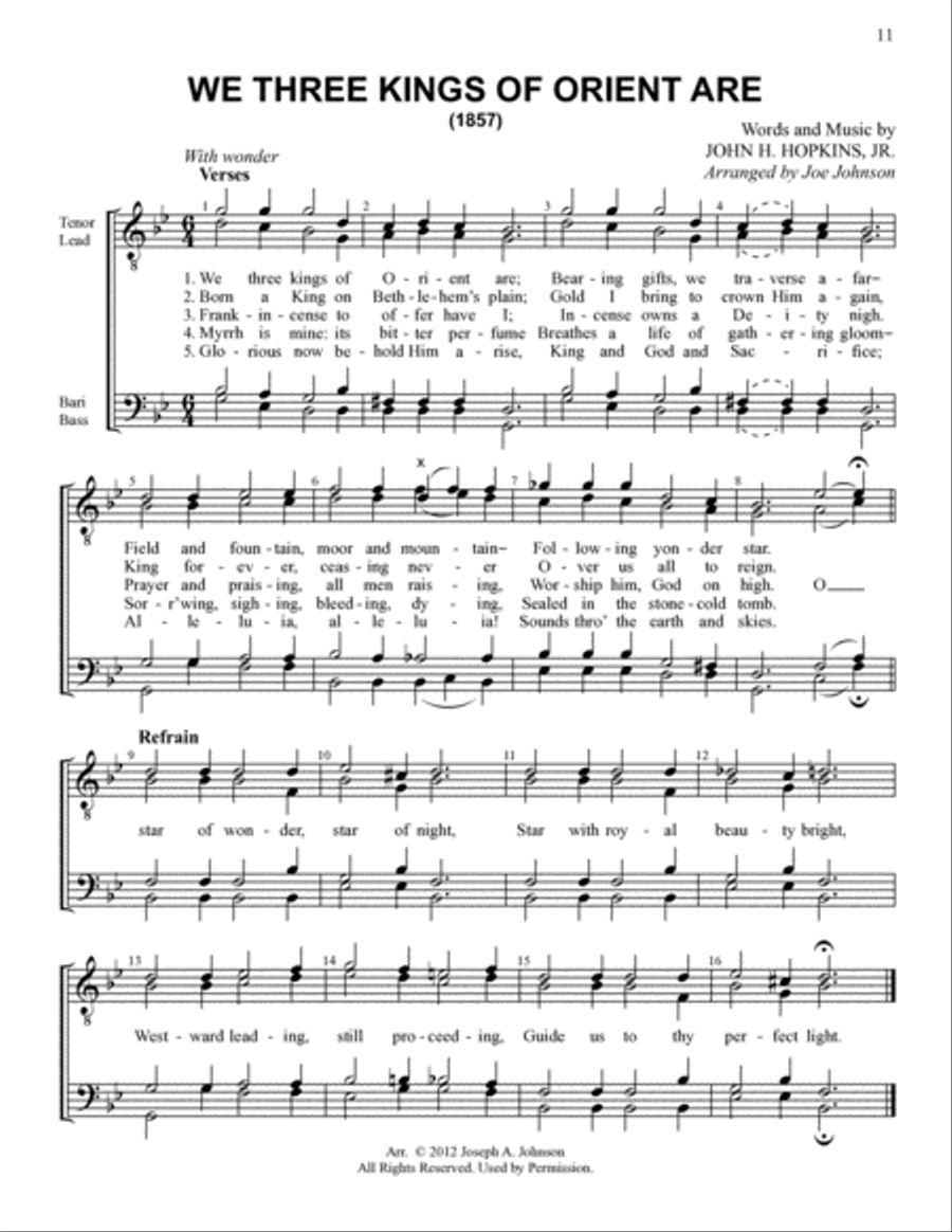 Yuletide Favorites (Volume II) TTBB scores gallery preview page 10