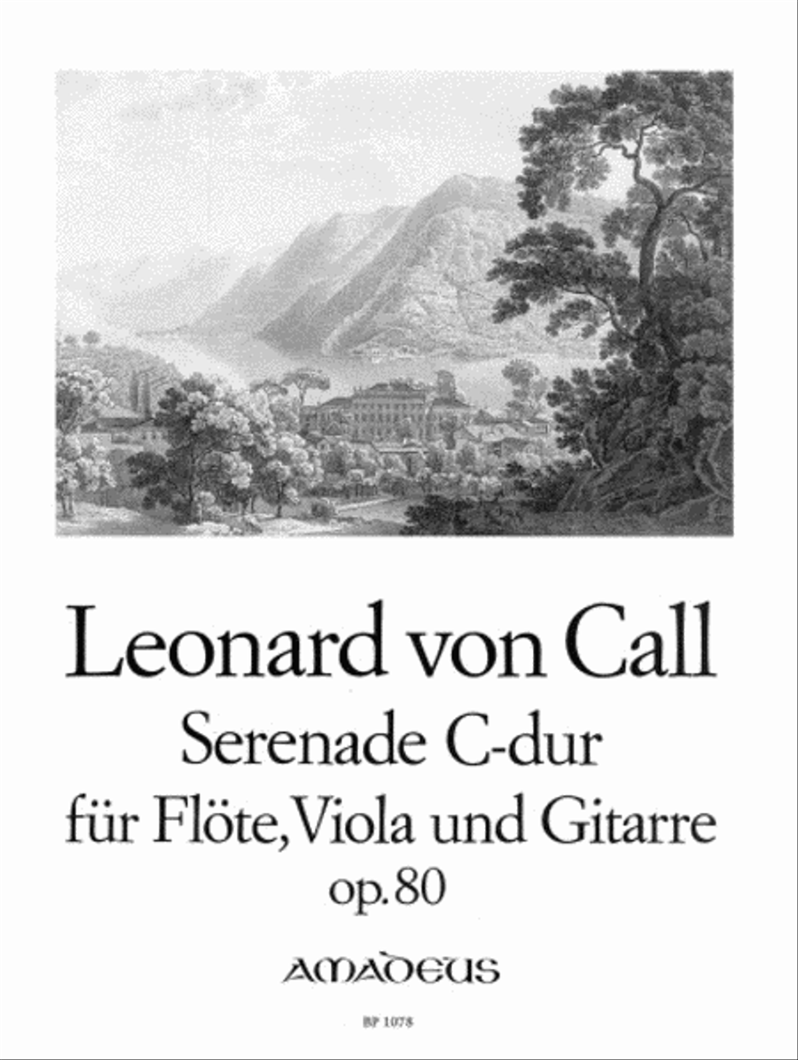 Serenade C major Op. 80 Flute scores gallery preview page 1