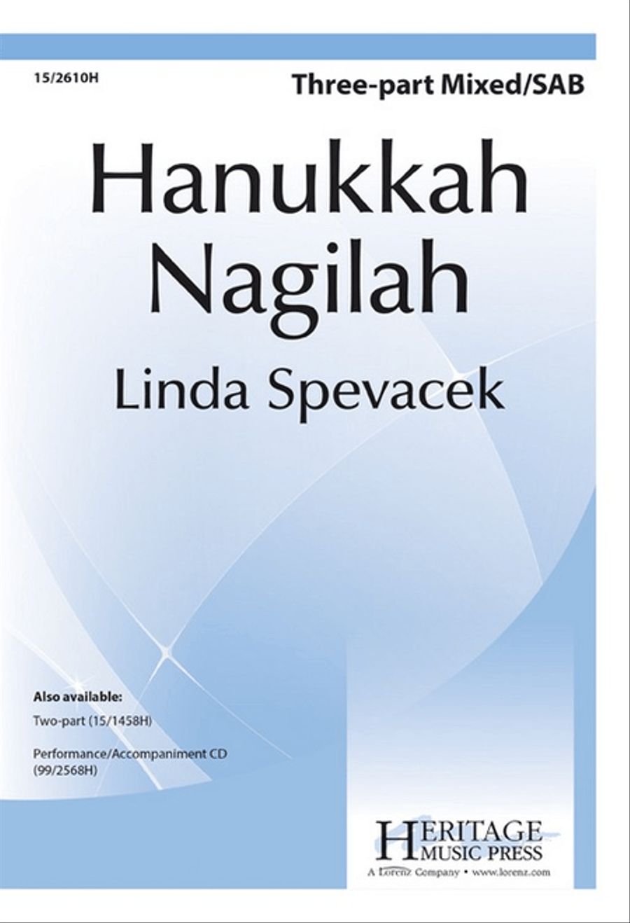 Hanukkah Nagilah 3-Part scores gallery preview page 1