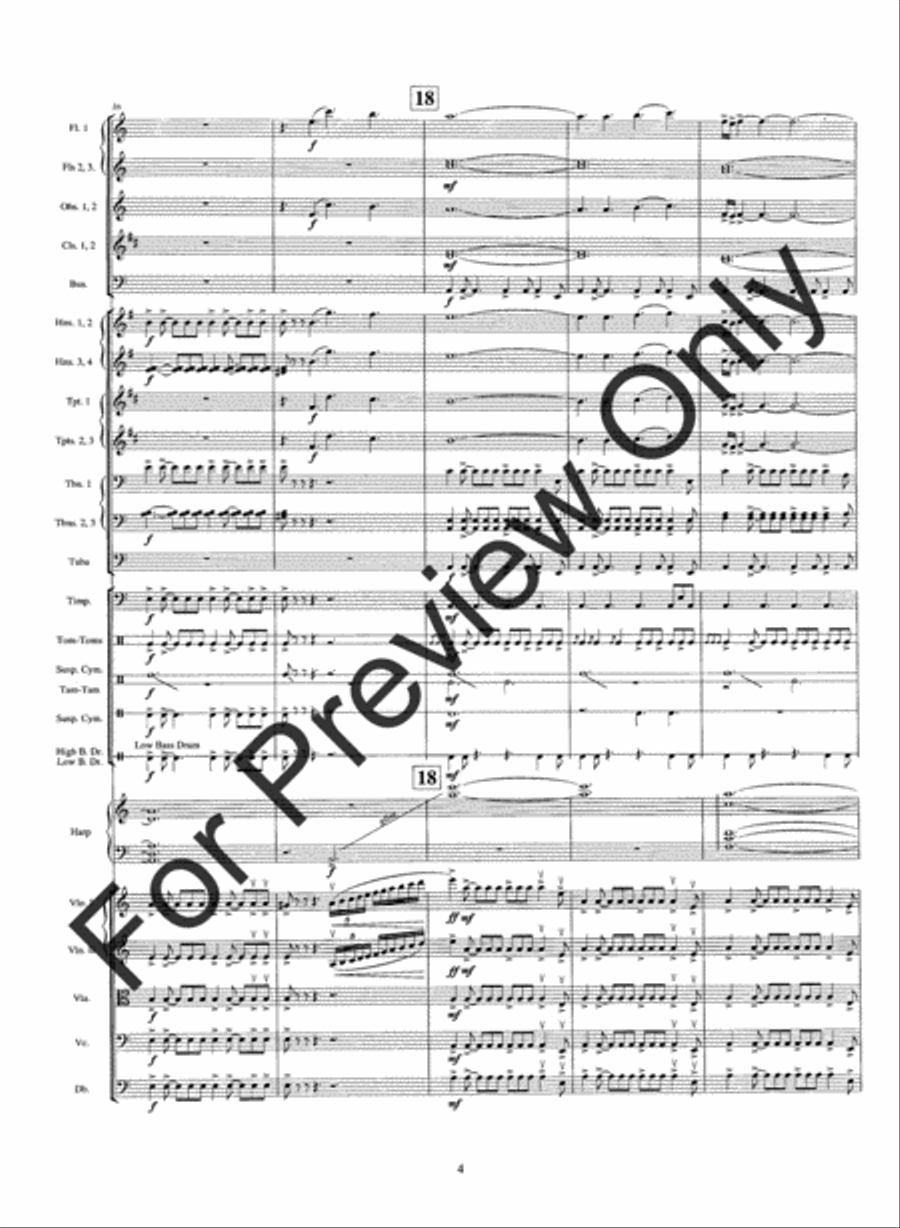 Warrior's Run String Orchestra scores gallery preview page 7