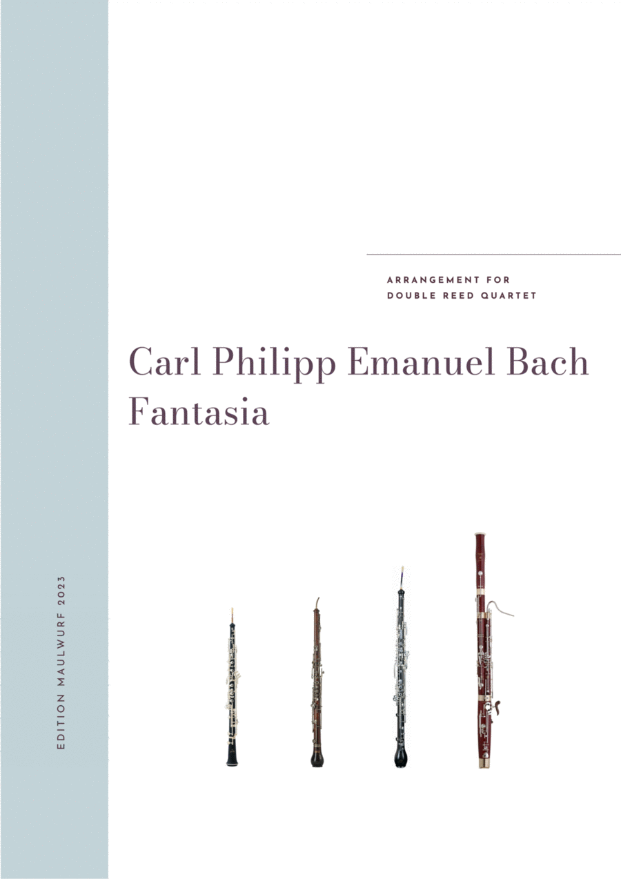Fantasia Woodwind Quartet scores gallery preview page 1