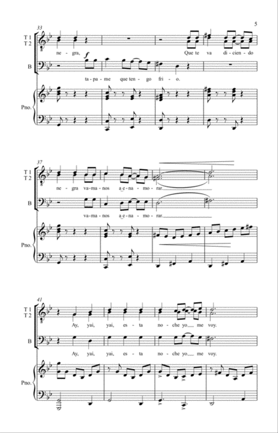 Canto del Agua Canto del Agua TTB scores gallery preview page 4