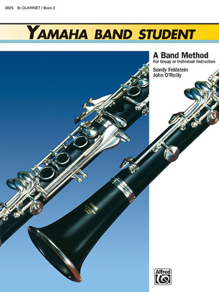 Book cover for Yamaha Band Student, Book 2