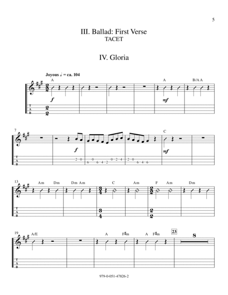 The World Beloved: A Bluegrass Mass - Mandolin/Banjo