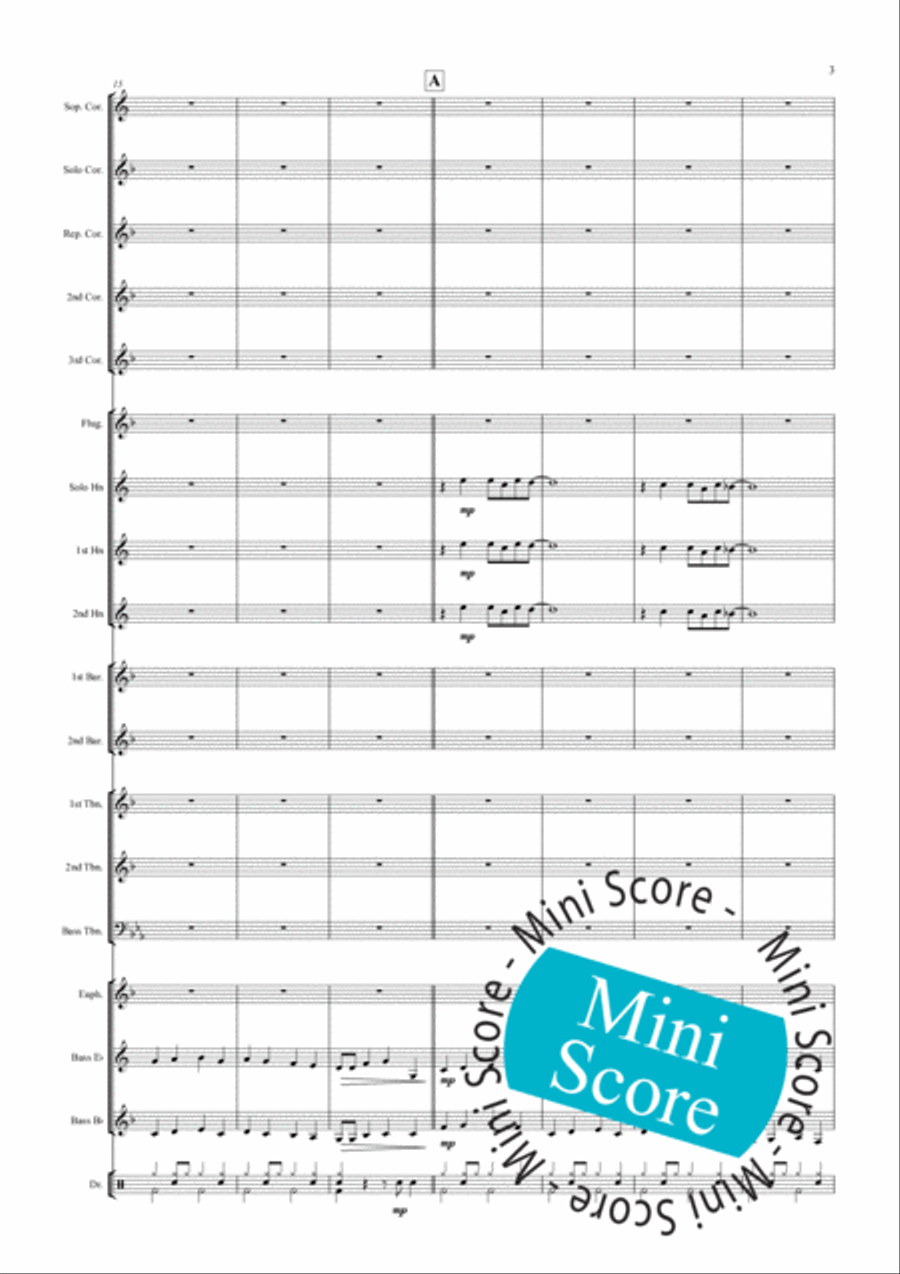 Hangin' On! Hangin' On! Brass Band scores gallery preview page 5