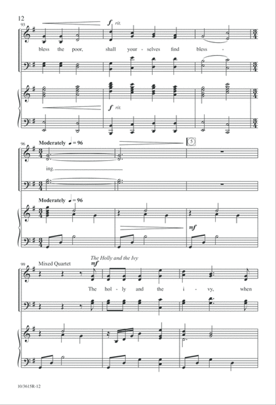 An Olde English Christmas Divisi scores gallery preview page 12