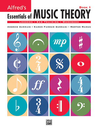 Book cover for Alfred's Essentials of Music Theory, Book 1
