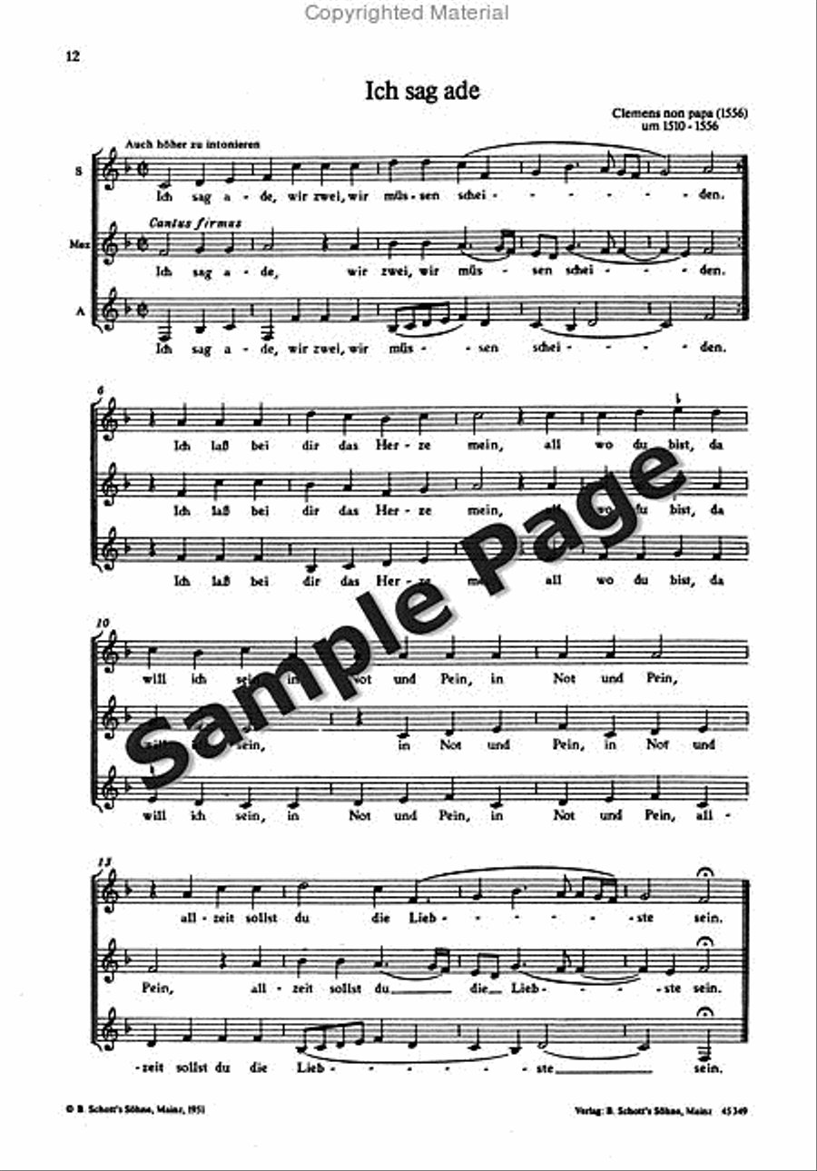 9 Love Madrigals SSA scores gallery preview page 13