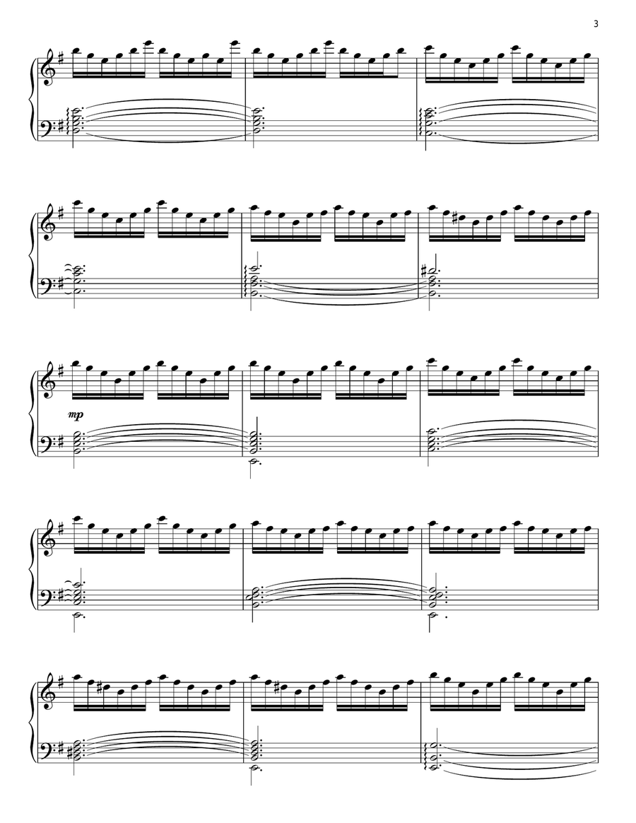 Nothing Is Impossible Piano Solo scores gallery preview page 3
