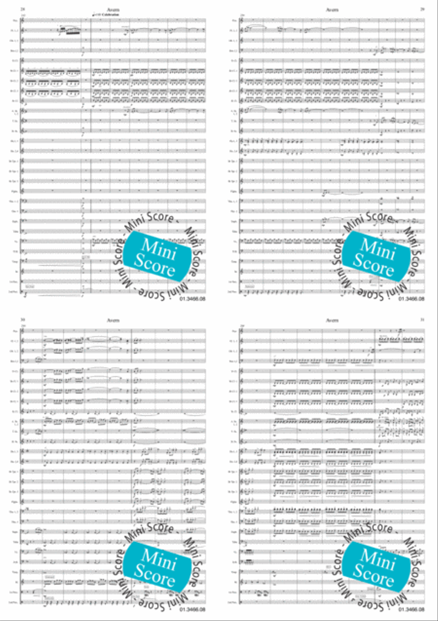 Avern Concert Band scores gallery preview page 9