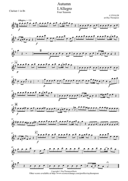 Vivaldi: The Four Seasons (Le quattro stagioni): Concerto No. 3 in F major, Op. 8, RV 293 Autumn image number null