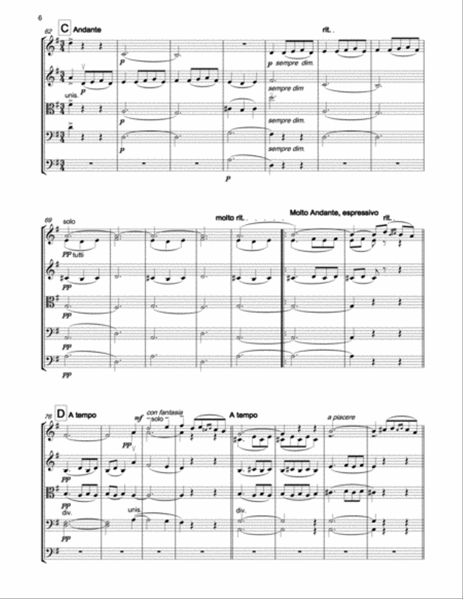 GRANADOS Aragonesa (Jota)(Spanish Dance Op.37 No.6) String Orchestra scores gallery preview page 5