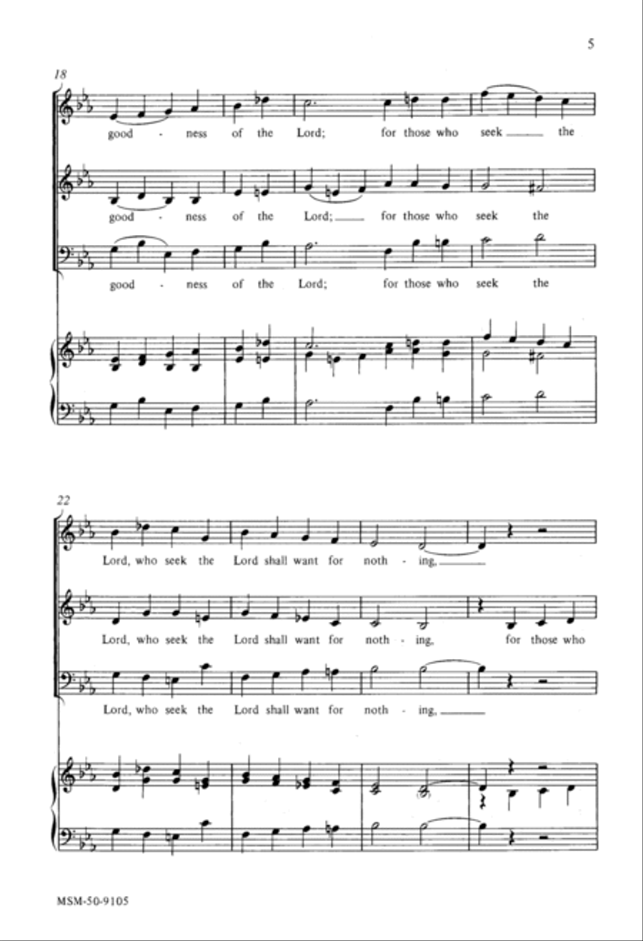 O Taste and See 3-Part scores gallery preview page 3