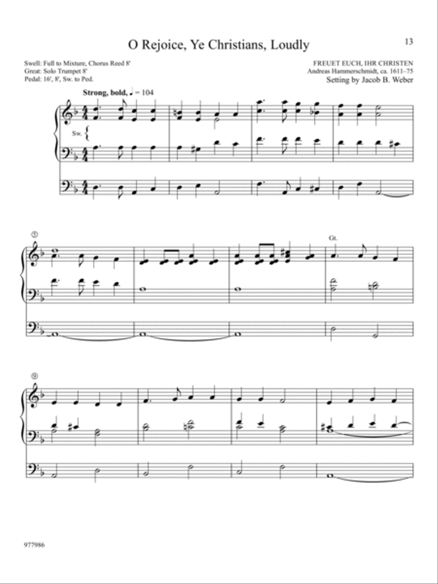 Christmas Simplified: Easy Settings for Organ Organ Solo scores gallery preview page 5
