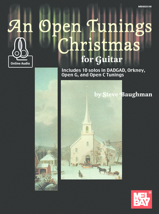Book cover for An Open Tunings Christmas for Guitar