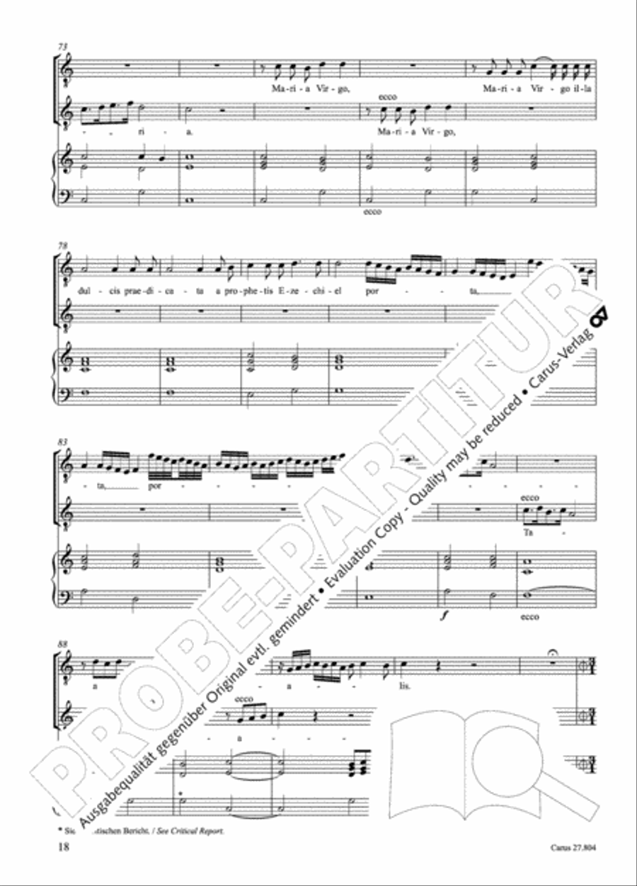 Hinni, Salve Regina, Motetti Score scores gallery preview page 43