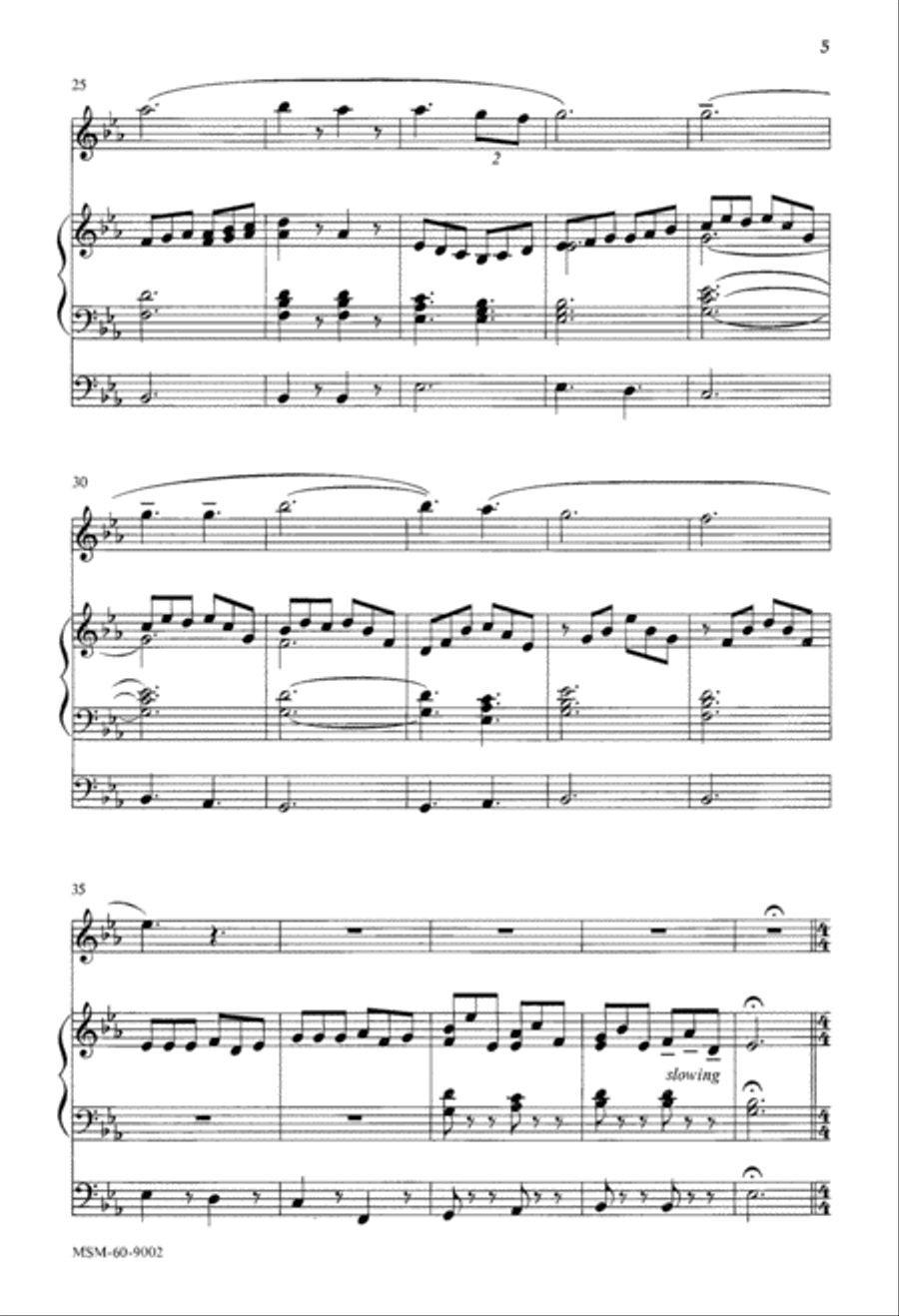 Beautiful Savior 4-Part scores gallery preview page 4