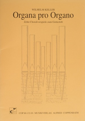 Book cover for Keller: Organa pro Organo