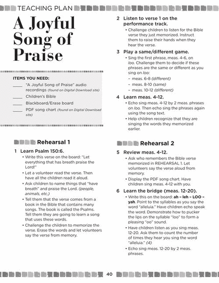 Sing and Celebrate 10! Sacred Songs for Young Voices image number null