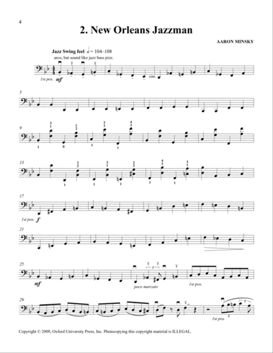 <br>Sheet music extract