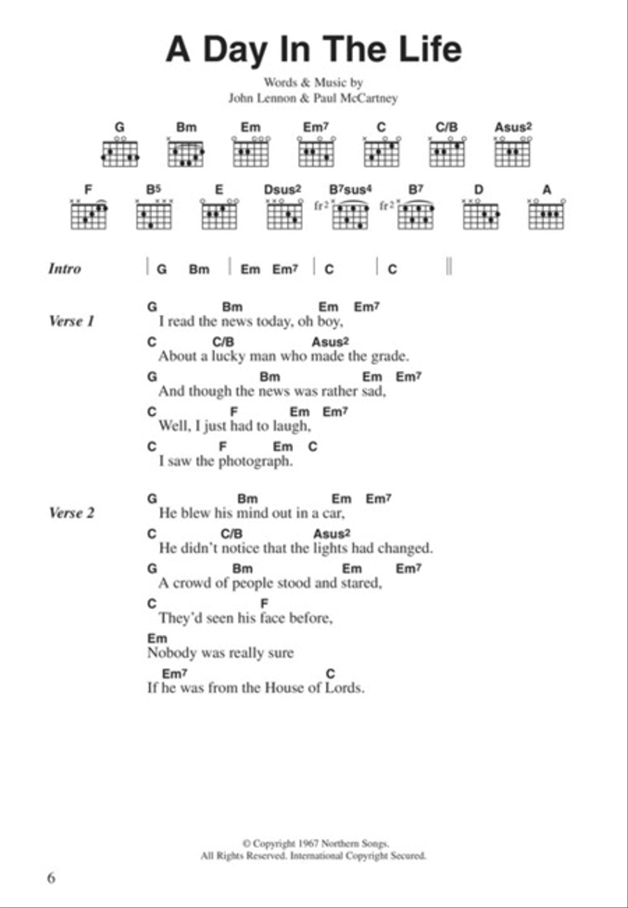 The Beatles Complete Chord Songbook Acoustic Guitar scores gallery preview page 4