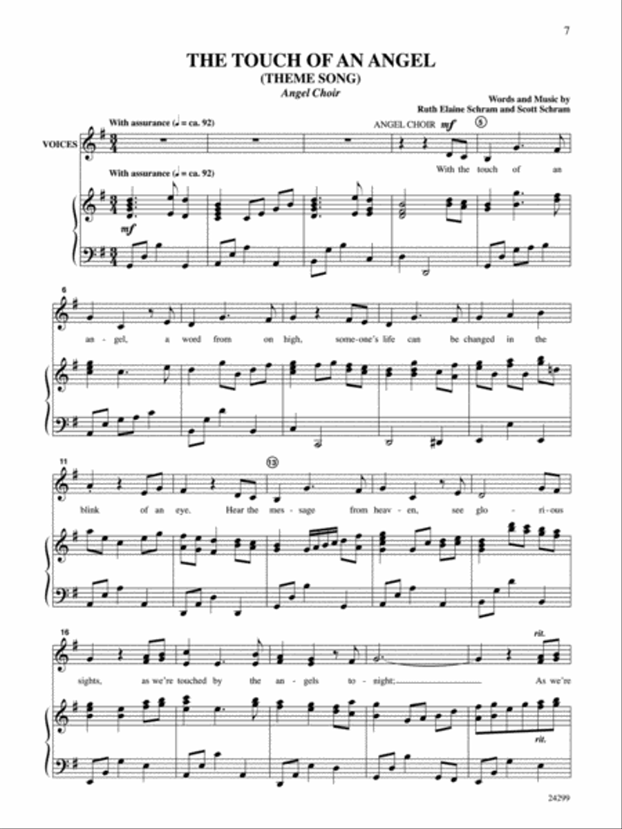 Touch of an Angel Touch of an Angel Choir scores gallery preview page 3