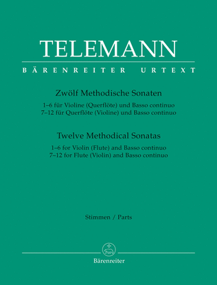 Book cover for Zwölf Methodische Sonaten