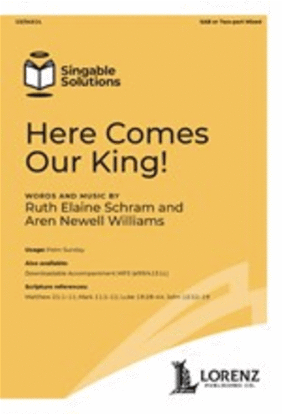 Here Comes Our King! Here Comes Our King! 3-Part scores gallery preview page 1