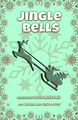 Jingle Bells, Jazz Style, for Violin and Cello Duet