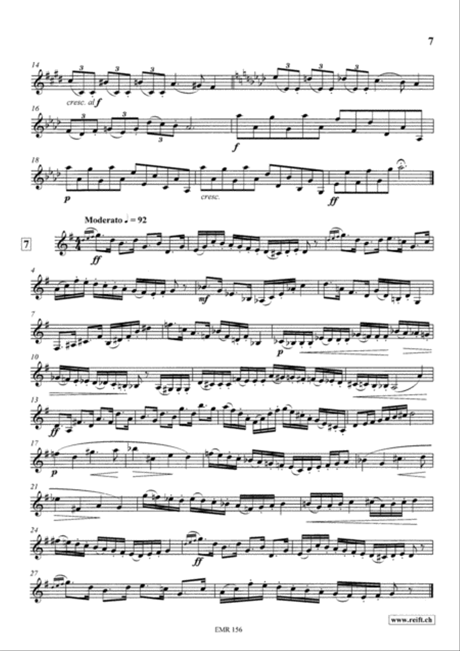 Technical & Melodic Studies Vol. 6 Trumpet scores gallery preview page 7