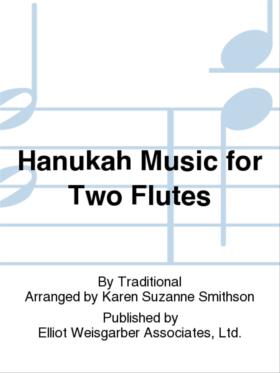 Hanukah Music for Two Flutes Flute Duet scores gallery preview page 1