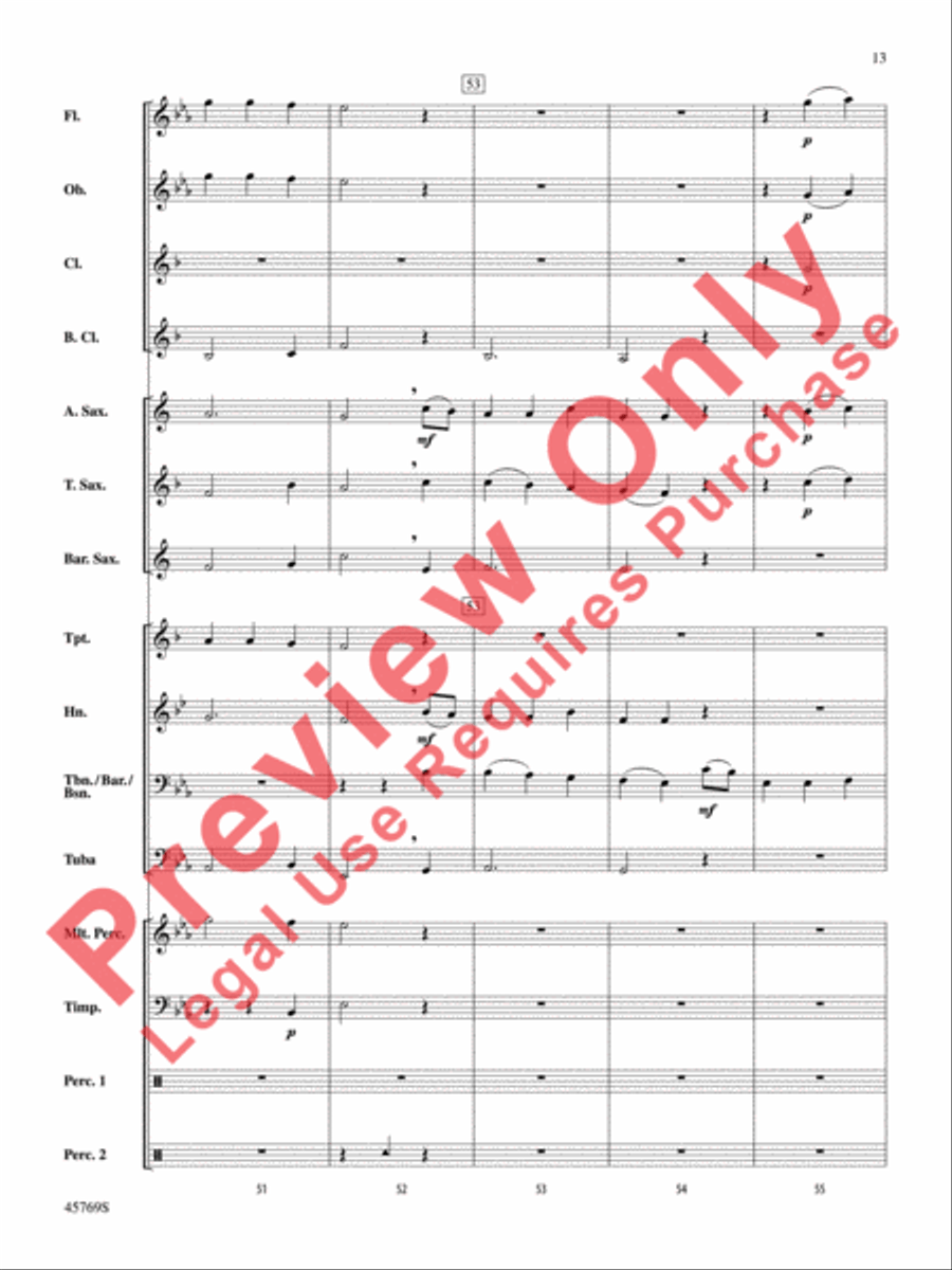 Trust Trust Concert Band scores gallery preview page 14