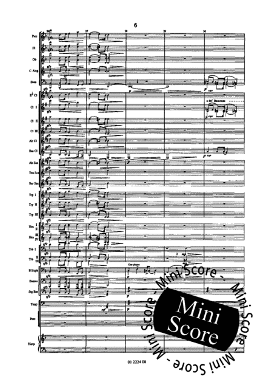 Sarka Overture Sarka Overture Concert Band scores gallery preview page 10
