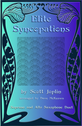 The Elite Syncopations for Soprano and Alto Saxophone Duet