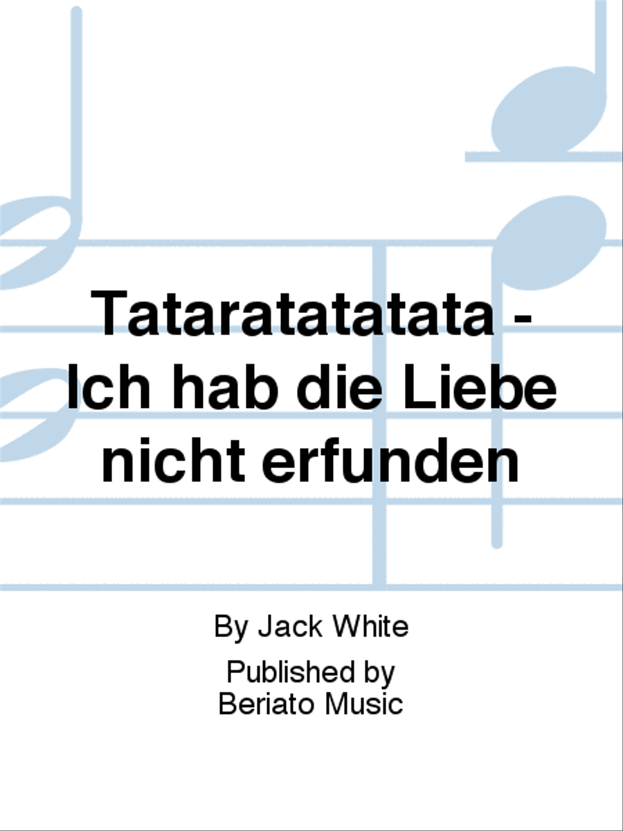 Tätärätätätätä - Ich hab die Liebe nicht erfunden School and Community scores gallery preview page 1