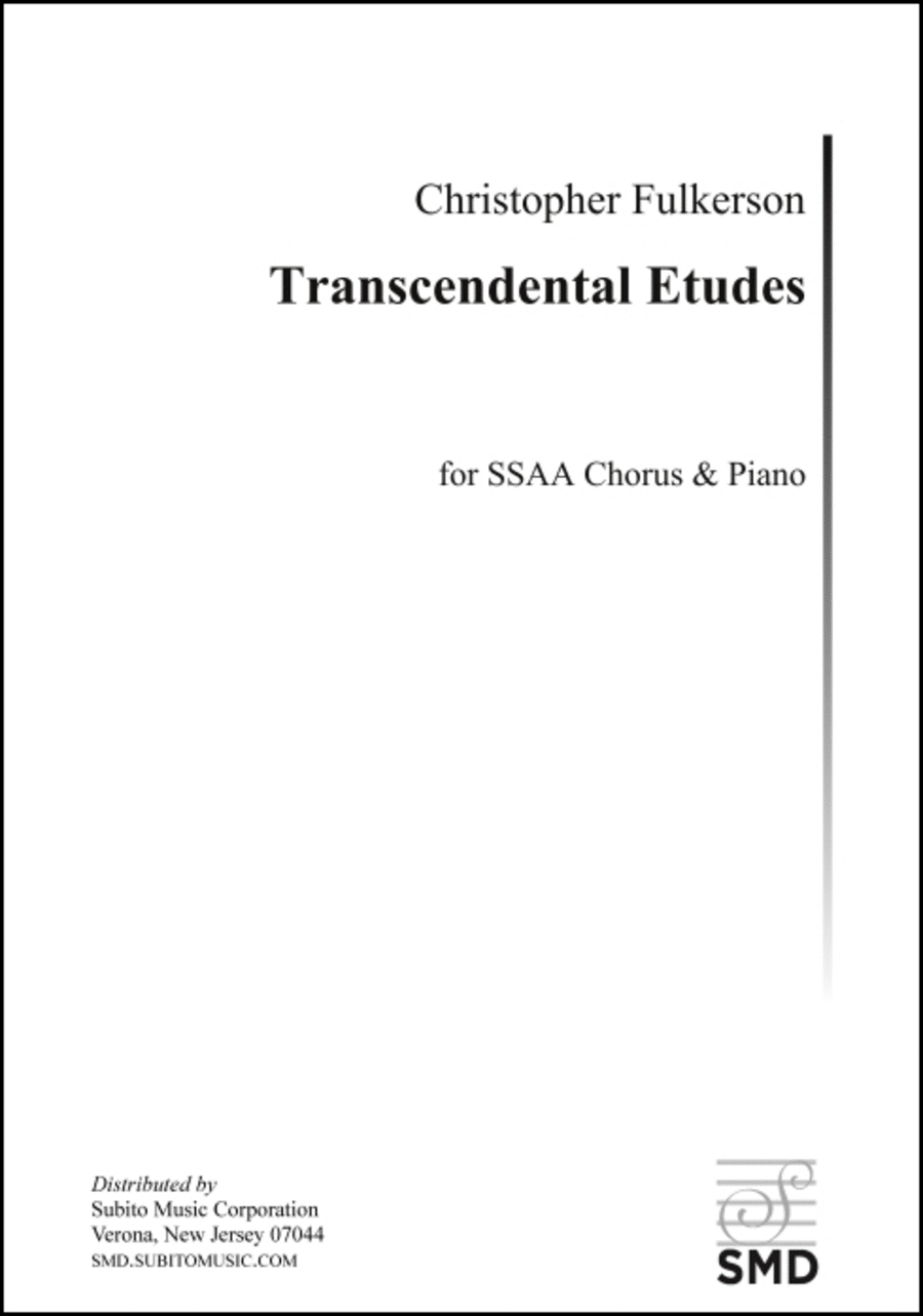 Transcendental Etudes SSAA scores gallery preview page 1