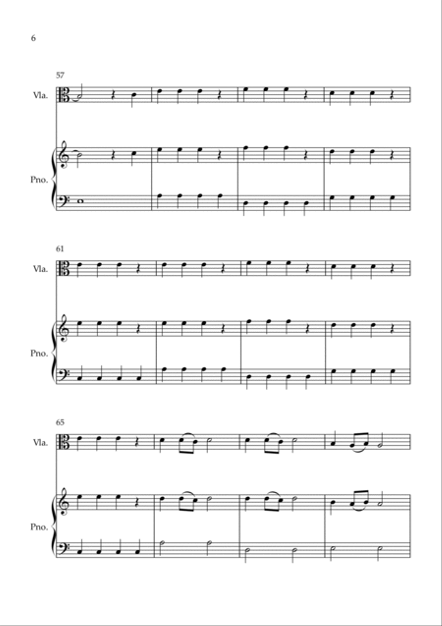 Flowers Viola scores gallery preview page 6