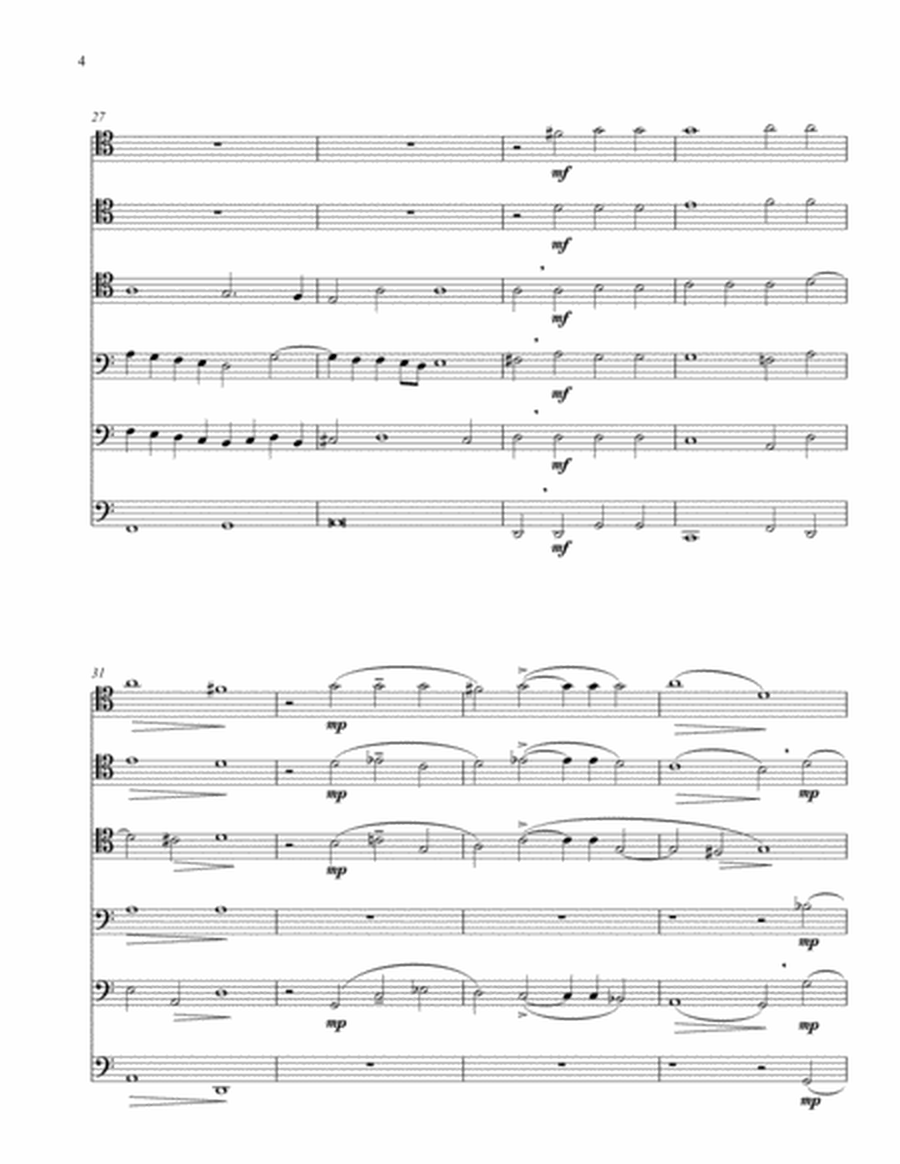 Verbum caro factum est for 6-part Trombone Ensemble